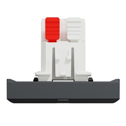 Commande VMC 2 vitesses 10A Unica NU320354VMC anthracite 2 modules mécansime seul