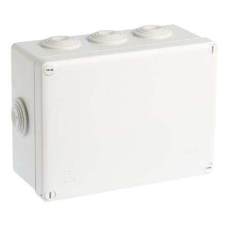 Boîte de dérivation étanche Anti-UV 165x120x70 mm 8 entrées