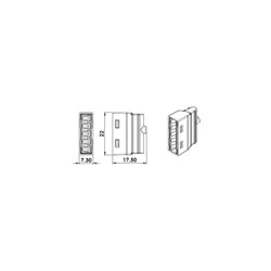 Lot de 2500 Connexions rapides Gros conditonnement 5 entrées
