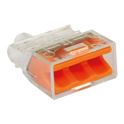 Lot de 2500 Connexions rapides Gros conditonnement 3 entrées