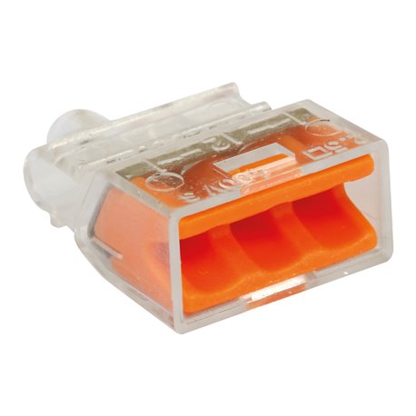 Lot de 2500 Connexions rapides Gros conditonnement 3 entrées
