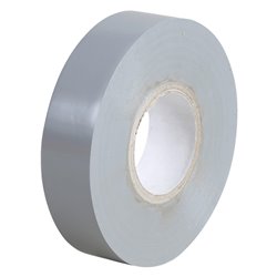 Lot de 10 Rubans isolants Gris L20 m l19 mm