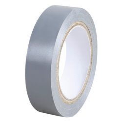 Lot de 10 Rubans isolants Gris L10 m l15 mm
