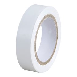 Lot de 10 Rubans isolants Blancs L10 m l15 mm