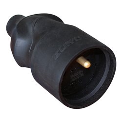 Lot de 10 Prolongateurs 16A 2P+T Noir