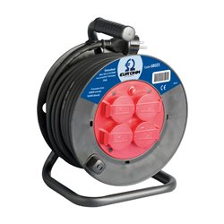 Enrouleur L20 m 3G2,5 mm² 4x2P+T IP44