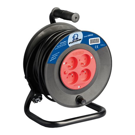 Enrouleur L25 m 3G1,5 mm² 4x2P+T