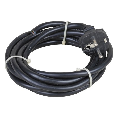 Cordon L5 m Noir 2P+T 10/16 A
