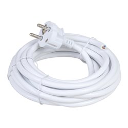 Cordon L5 m Blanc 2P+T 10/16 A