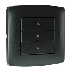 Commande de volet roulant Interrupteur 3 positions Anthracite