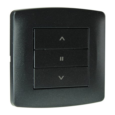 Commande de volet roulant Interrupteur 3 positions Anthracite Commande de volet roulant Interrupteur 3 positions Anthracite