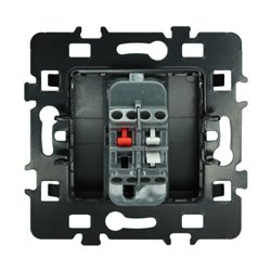 Lot de 10 Commandes Interrupteur/va et vient sans voyant Anthracite