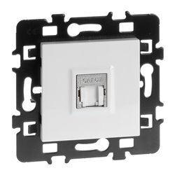Lot de 10 prises RJ45 FTP Cat6 Grade1 Blanc