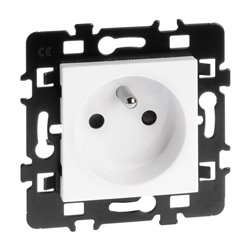 Pack de 50 prises 16A 2P+T Blanc