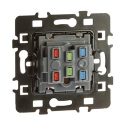 Lot de 10 prises 16A Courant fort 2P+T avec connexion haut/bas Blanc