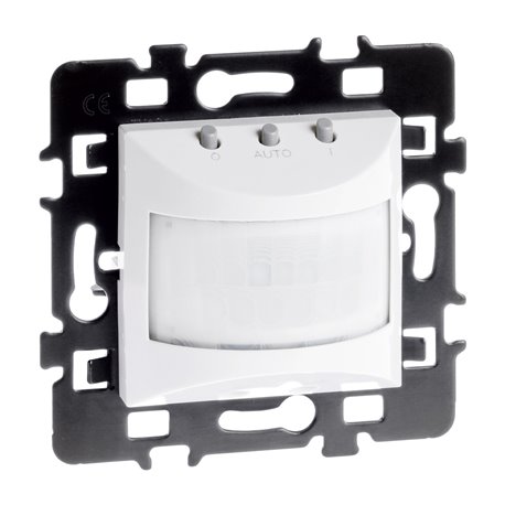 Interrupteur automatique À dection de mouvement 3 fils avec neutre Blanc