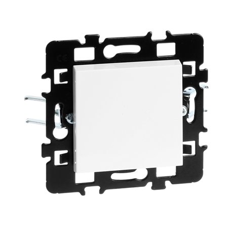 Lot de 10 Commandes Interrupteur/va et vient sans voyant avec griffes Blanc Lot de 10 Commandes Interrupteur/va et vient sans voyant avec griffes Blanc