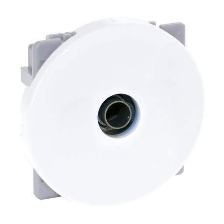 Prise TV Simple Blanc