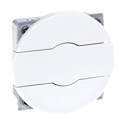 Commande de volet roulant Double poussoir Blanc