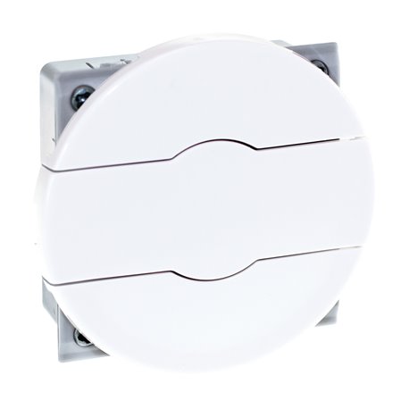 Commande de volet roulant Double poussoir Blanc Commande de volet roulant Double poussoir Blanc