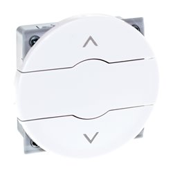 Commande de volet roulant Interrupteur 3 positions Blanc