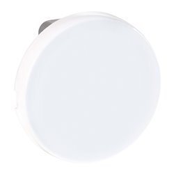 Commande Poussoir à ouverture sans voyant Blanc