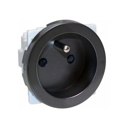 Prise 16A Courant fort 2P+T avec connexion haut/bas Vulcain
