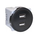 Prise chargeur USB Double type A Vulcain