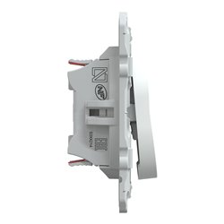 Double va et vient - 10AX Ovalis S320214 Blanc 
