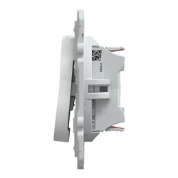 Double va et vient - 10AX Ovalis S320214 Blanc 