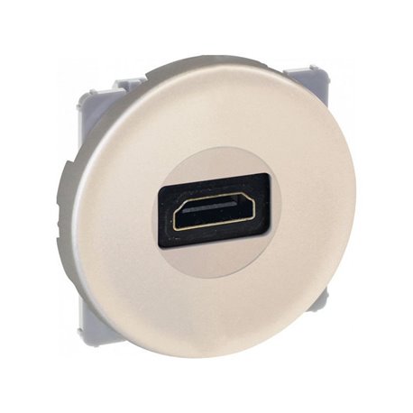 Prise HDMI 1.4 Titane