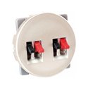 Prise haut-parleur Double Titane