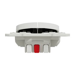 Double va-et-vient 10A Odace S520214 Blanc 