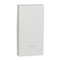 Enjoliveur interrupteur ou bouton-poussoir lumineux Unica NU910018N Blanc 1 module