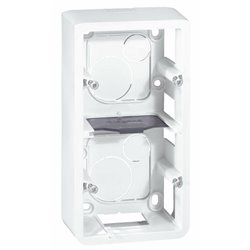 Cadre saillie Mosaic pour 4 modules montage vertical 080282