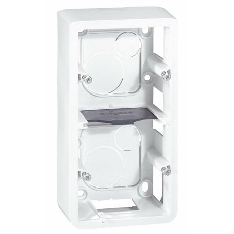 Cadre saillie Mosaic pour 4 modules montage vertical 080282