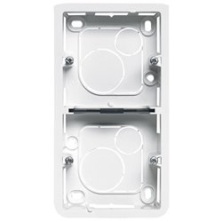 Cadre saillie Mosaic pour 4 modules montage vertical 080282