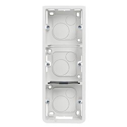 Cadre saillie Mosaic pour 3 x 2 modules montage vertical 080283
