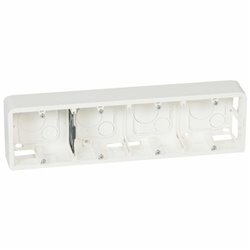 Cadre saillie Mosaic pour 10 ou 4x2 modules horizontal 080284