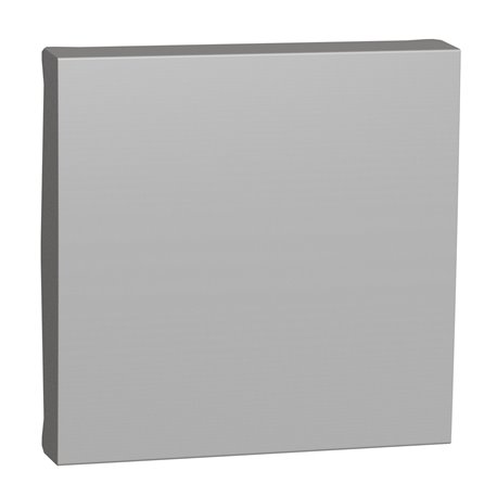 Enjoliveur interrupteur ou bouton-poussoir Unica NU920030 Aluminium 2 modules Enjoliveur interrupteur ou bouton-poussoir Unica NU920030 Aluminium 2 modules