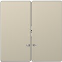 Enjoliveur pour commande double avec voyant D-Life MTN3420-6033 blanc sable 