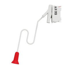 Interrupteur à corde NO/NF 10A Unica NU322620 Blanc antibactérien 2 modules mécanisme seul