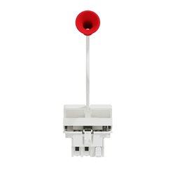 Interrupteur à corde NO/NF 10A Unica NU322620 Blanc antibactérien 2 modules mécanisme seul