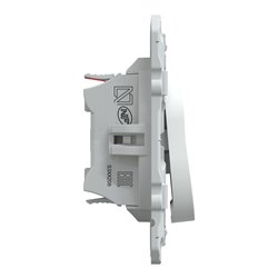 Interrupteur 2 boutons pour volet roulant 6AX Ovalis S320208 Blanc 