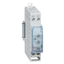 Relais temporise modulaire multifonction 1 module 004744