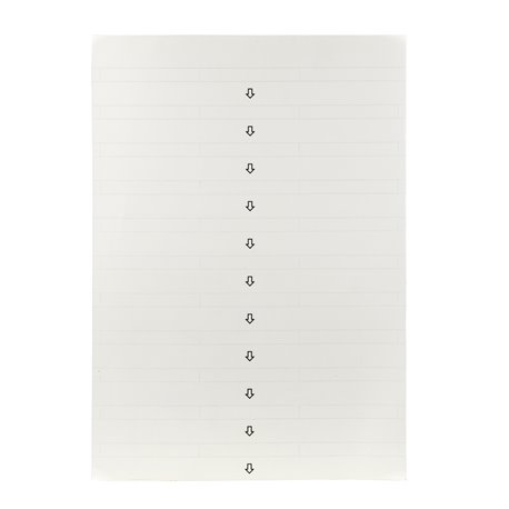 Etiquettes autocollantes D-Life MTN3926-6000 pour enjoliveur avec porte-étiquette 