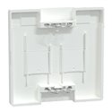 Enjoliveur prise support double RJ45 compatible keystone D-Life MTN4564-6035 blanc lotus 
