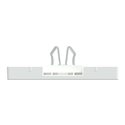 Enjoliveur prise support double RJ45 compatible keystone D-Life MTN4564-6035 blanc lotus 