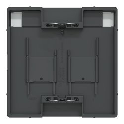 Enjoliveur prise support double RJ45 compatible keystone D-Life MTN4564-6034 anthracite 