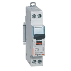 Disjoncteur DNX3 4500 U+N 230V 16A - 4,5kA courbe C 1 module 406774
